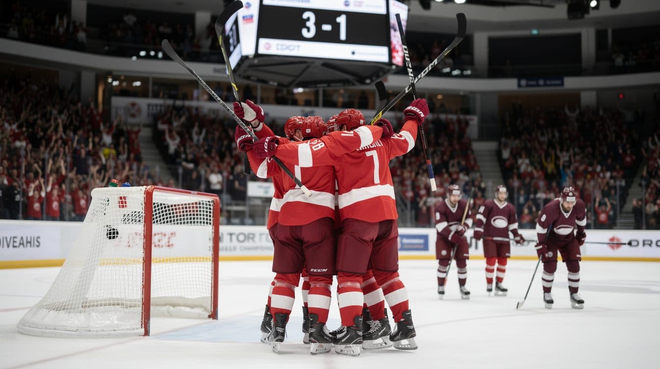 L'Autriche domine la Lettonie et se rapproche des quarts de finale de la Coupe du monde de hockey