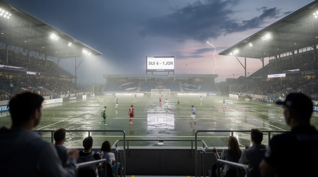 La Suisse écrase la Jordanie 4-1 lors d’un match de préparation chaotique avant la Coupe du monde 2026