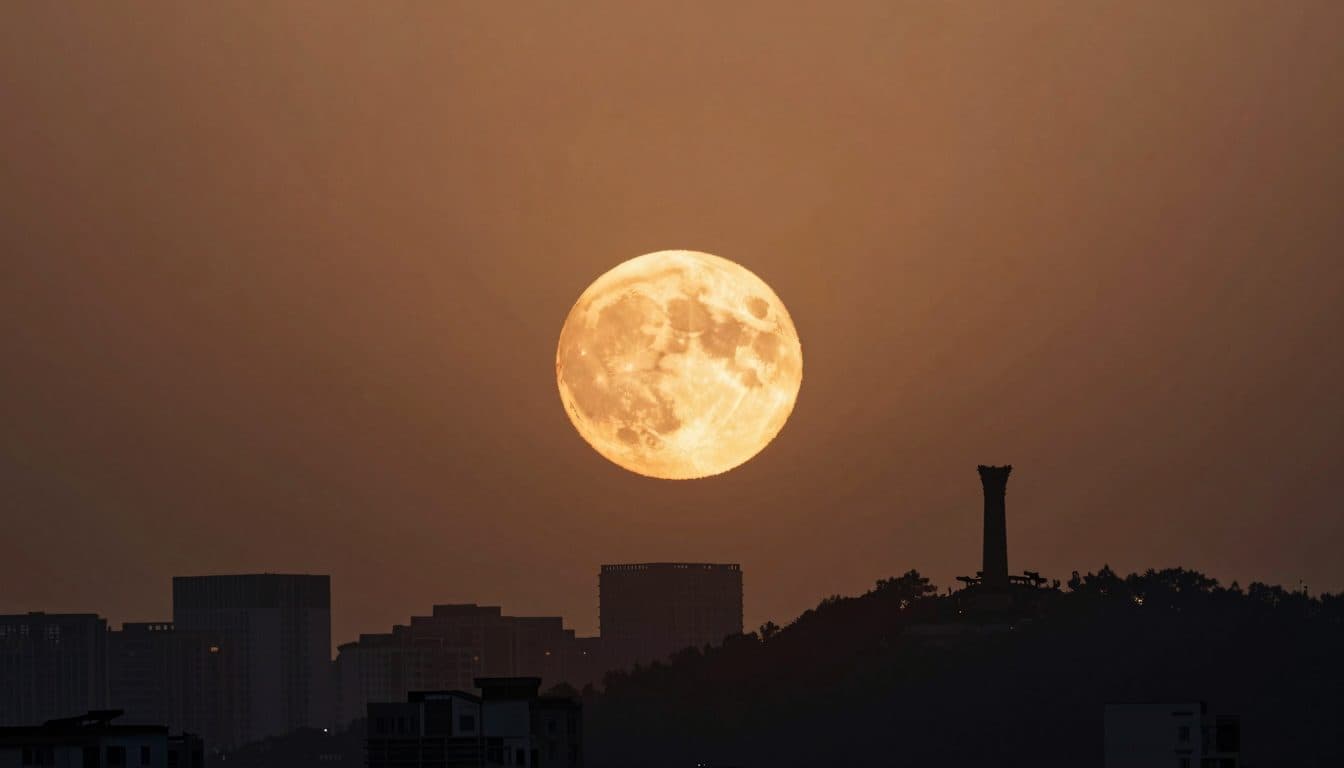 La lune des fraises brille au-dessus de l'Allemagne – une pleine lune de juin ouvre l'été