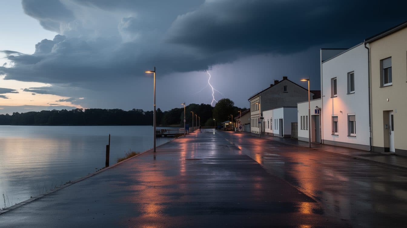 Week-end de juin changeant à Berlin et dans le Brandebourg : d'abord le soleil, puis les orages