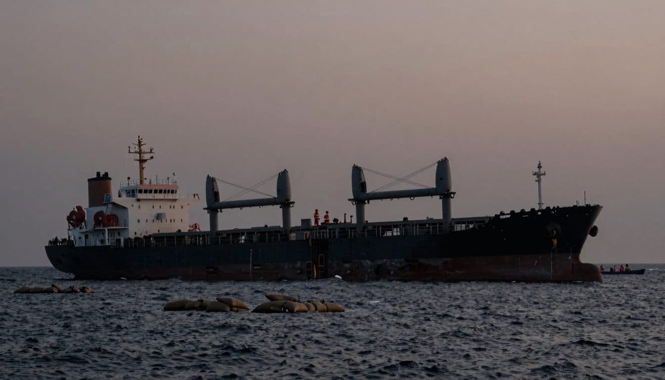 Une attaque russe à la roquette contre le cargo turc Golden Leo fait cinq morts