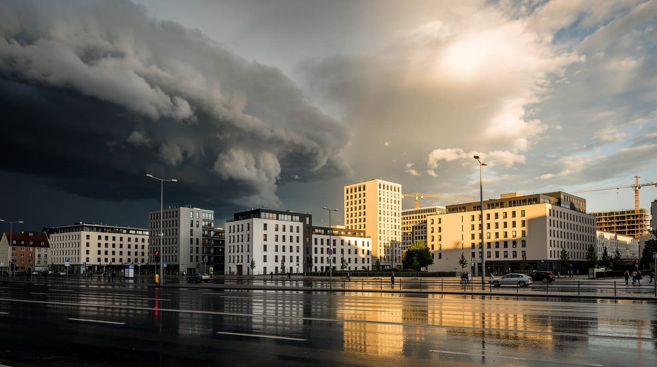 Week-end changeant en Allemagne : orages à l'ouest, soleil au sud
