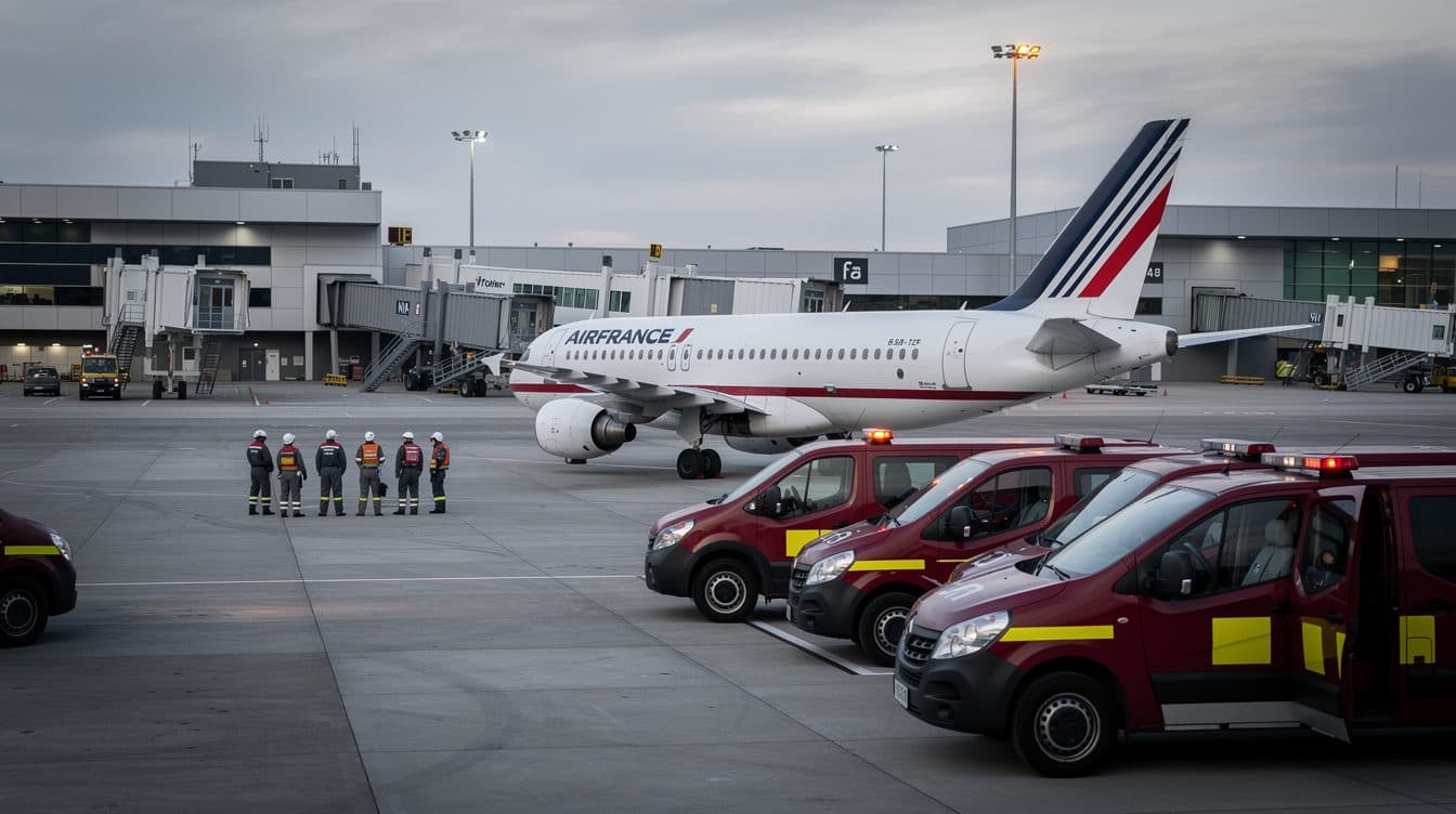 Un vol Air France contraint d'atterrir en raison d'un passager en provenance du Congo